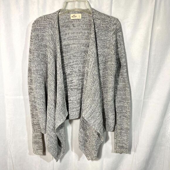 Hollister Gray Cardigan Size‎ L Womens - Picture 1 of 7